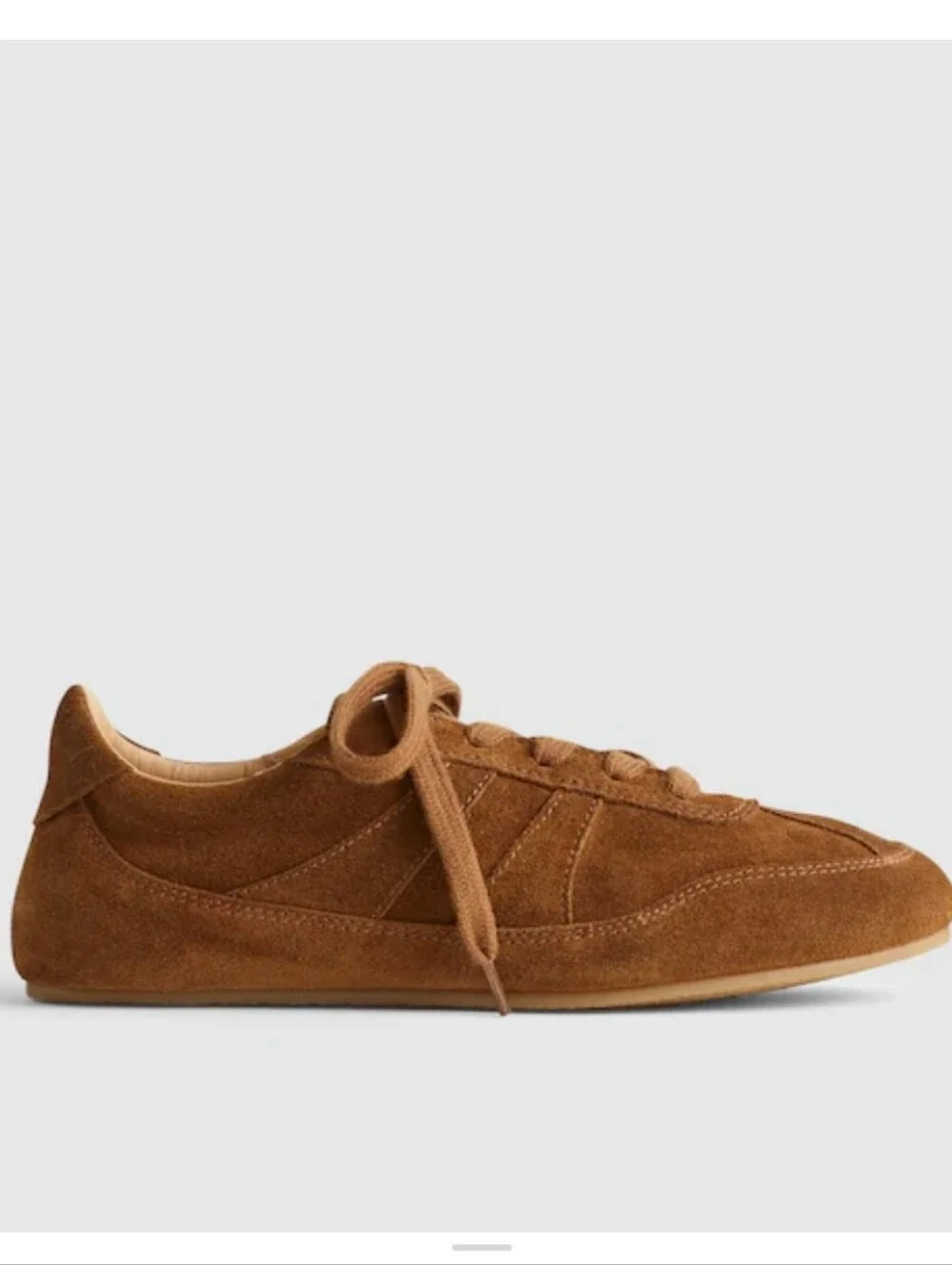 Madewell Oaklynne Suede Sneaker - Russet